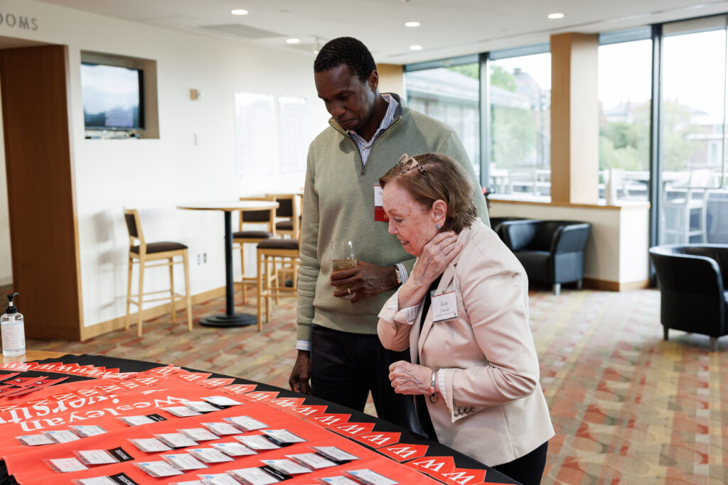 Wesleyan University African Scholars Reception/Dinner.
Photo by Tony Fiorini