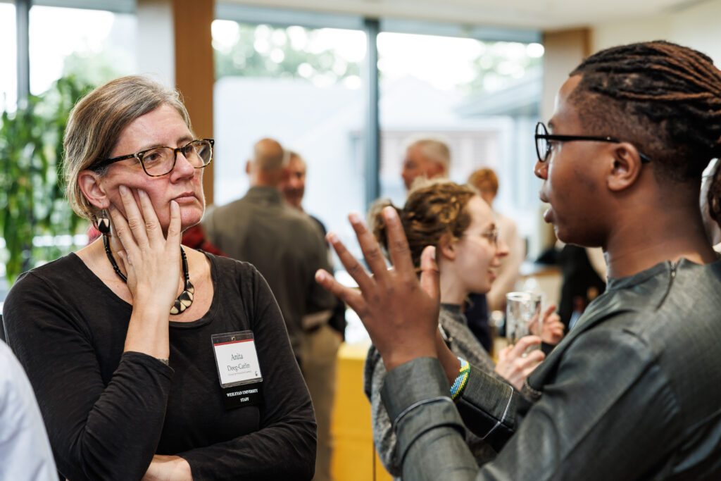 Wesleyan University African Scholars Reception/Dinner.
Photo by Tony Fiorini