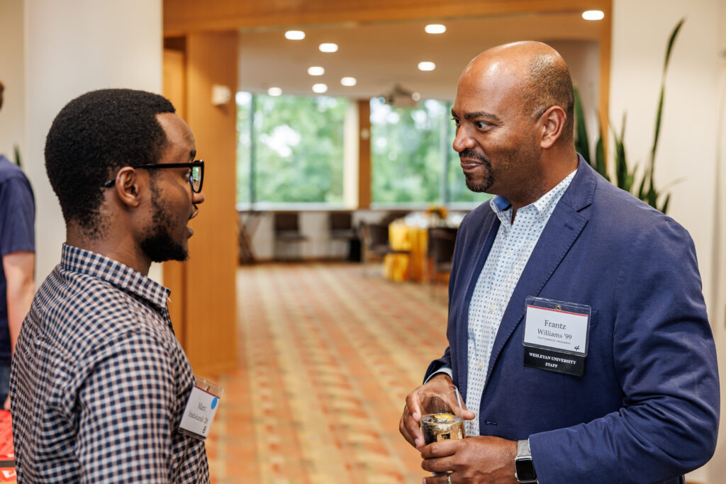 Wesleyan University African Scholars Reception/Dinner.
Photo by Tony Fiorini
