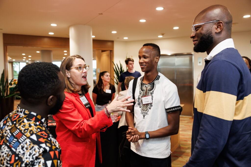 Wesleyan University African Scholars Reception/Dinner.
Photo by Tony Fiorini