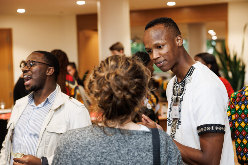 Wesleyan University African Scholars Reception/Dinner.
Photo by Tony Fiorini