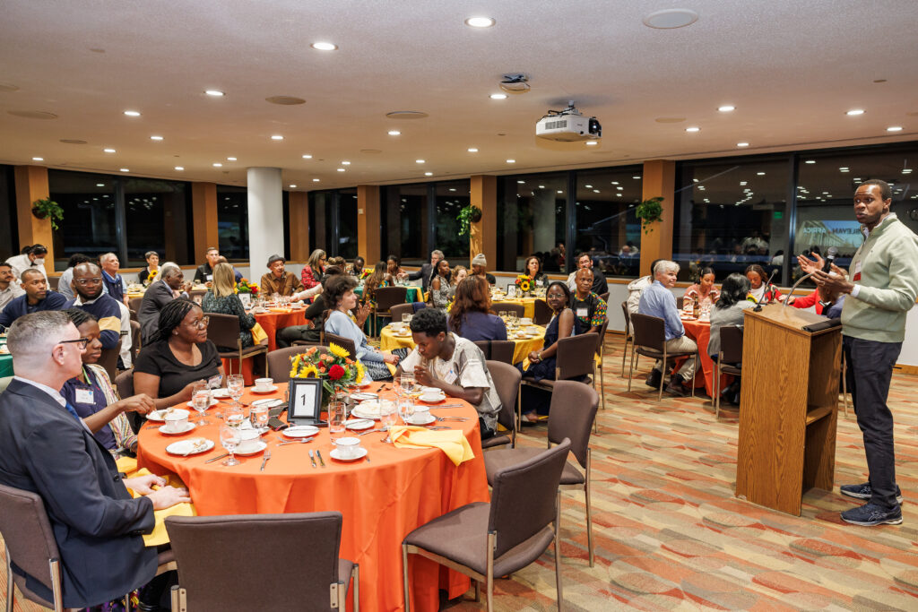 Wesleyan University African Scholars Reception/Dinner.
Photo by Tony Fiorini