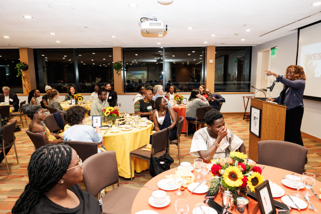 Wesleyan University African Scholars Reception/Dinner.
Photo by Tony Fiorini