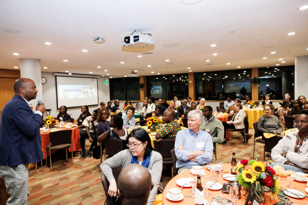 Wesleyan University African Scholars Reception/Dinner.
Photo by Tony Fiorini
