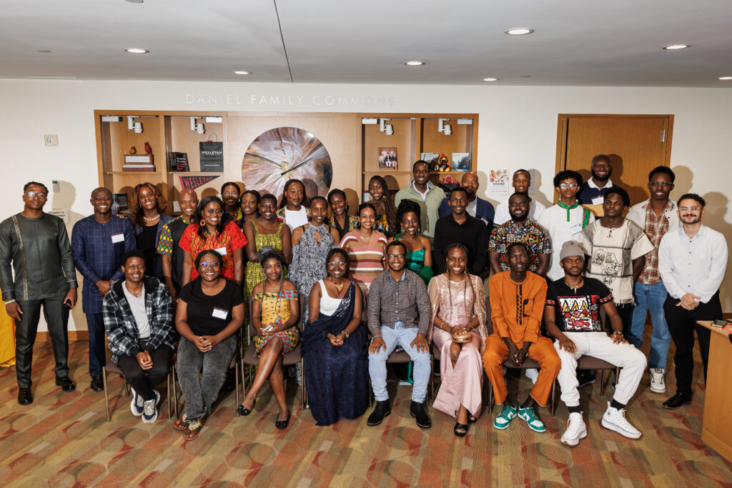 Wesleyan University African Scholars Reception/Dinner.
Photo by Tony Fiorini